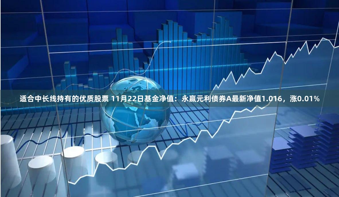适合中长线持有的优质股票 11月22日基金净值：永赢元利债券A最新净值1.016，涨0.01%